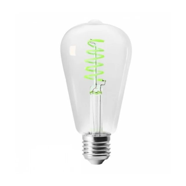 LED FILAMENT E27 4W 2000K ST64 ZELENA