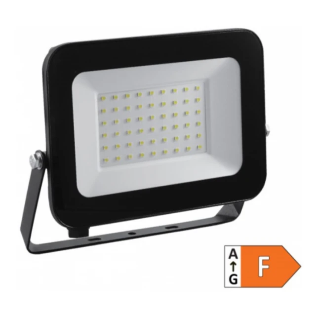 LED reflektor 50W 6500K LRF024EW-50W/BK Crna