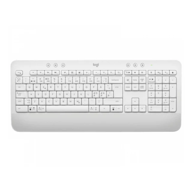 LOGITECH K650 Signature Wireless US bela tastatura 