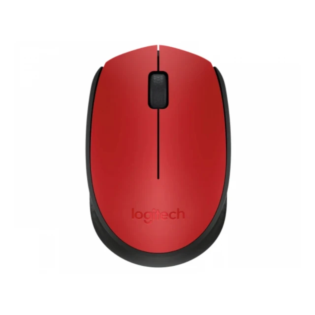 LOGITECH M171 Wireless crveni miš 