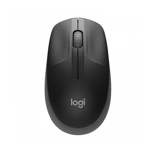 M190 Full Size Wireless Mouse Charcoal