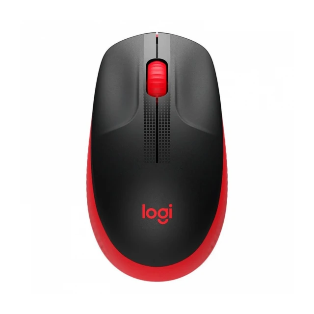 M190 Full Size Wireless Mouse Red