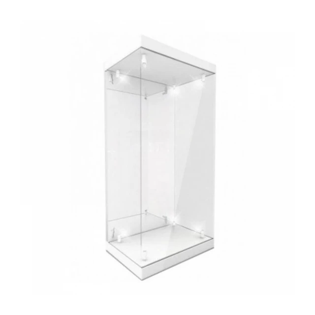 Master Light House Acrylic Display Case with Lighting for Mini Figures (white)