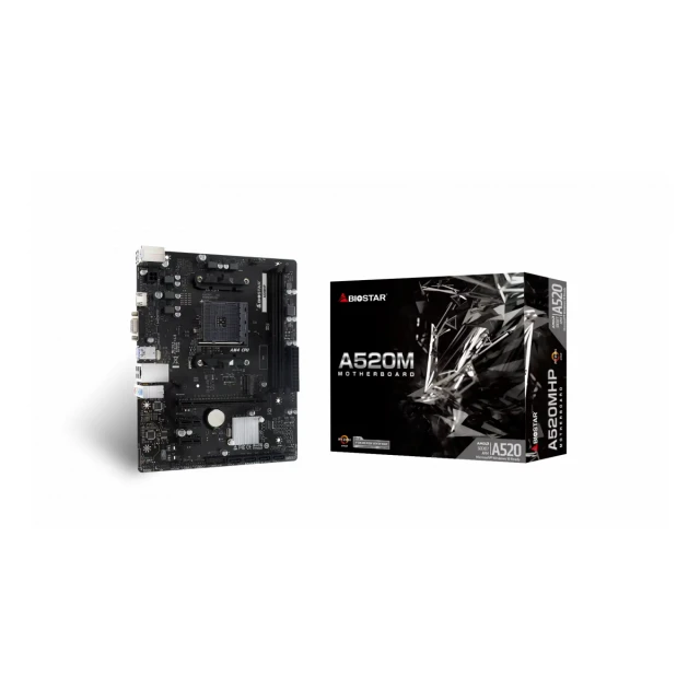 Matična ploča AM4 Biostar A520MHP VGA/HDMI/M.2