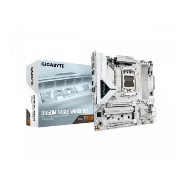 Matična ploča AM5 Gigabyte B850M EAGLE WIFI 6E Ice DDR5 DP/HDMI/M.2