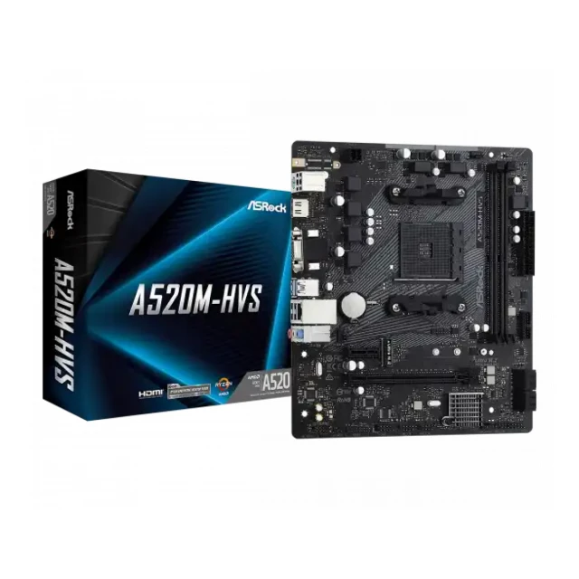 Matična ploča ASRock A520M-HVS VGA/HDMI/M.2