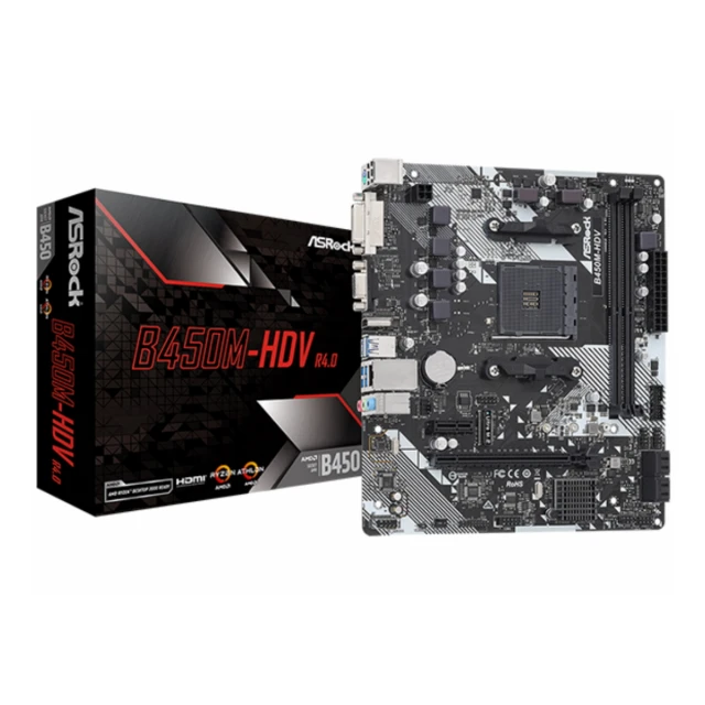 Matična ploča ASROCK B450M HDV-R4.0/AM4