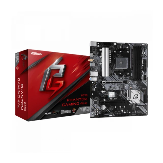 MB AM4 ASROCK B550 PHANTOM GAMING 4