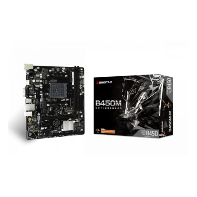 MB AM4 Biostar B450MHP 2xDDR4/HDMI/VGA