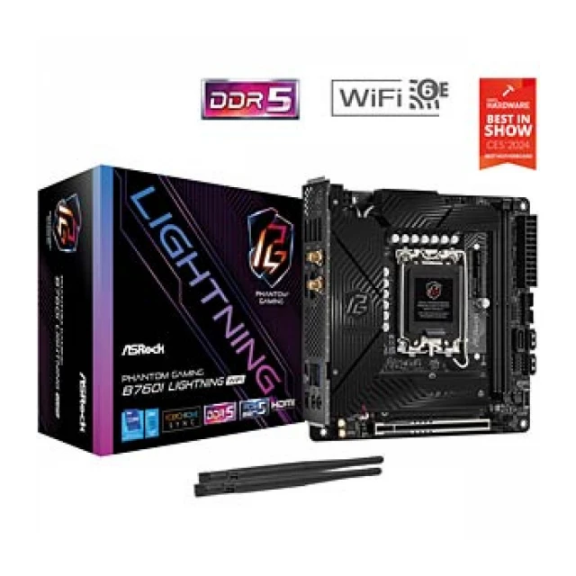 MB s1700 ASRock B760I Lightning WiFi D5