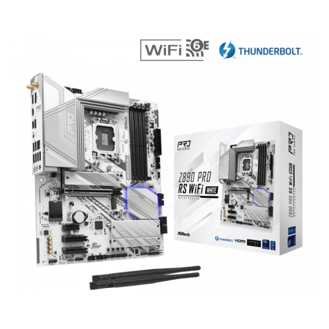 MB s1851 AsRock Z890 PRO RS WIFI WHITE