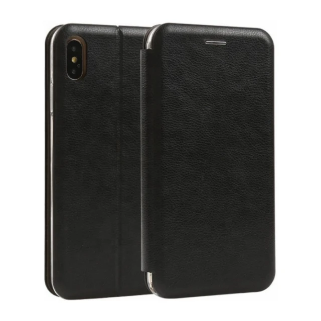 MCLF11-HUAWEI Honor 50 * Futrola Leather FLIP Black (149)