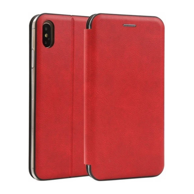 MCLF11-SAMSUNG A33 5G * Futrola Leather FLIP Red (289)