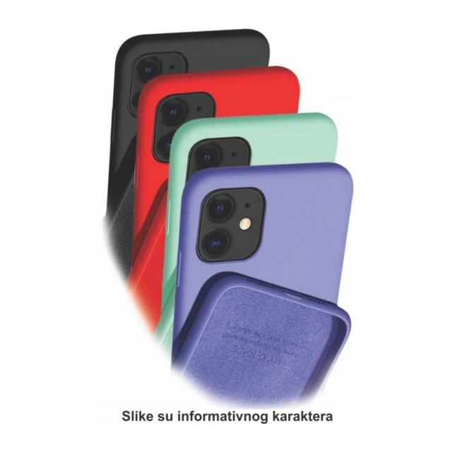 MCTK5-IPHONE 11 * Futrola Soft Silicone Purple (179)