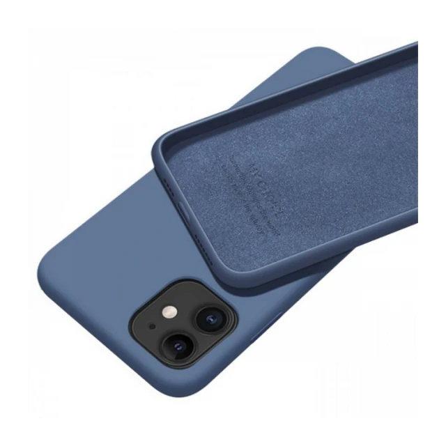 MCTK5-IPHONE XS Max * Futrola Soft Silicone Dark Blue (159)