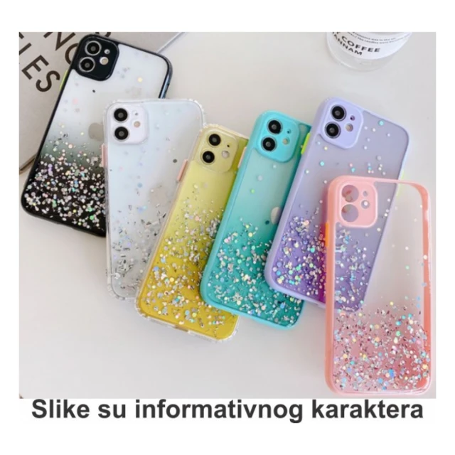 MCTK6-HUAWEI P30 * Furtrola 3D Sparkling star silicone Turqois (89)