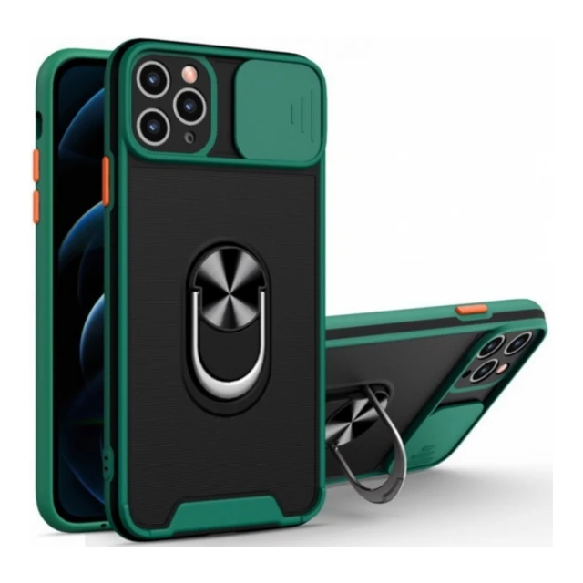 MCTR8-IPHONE 11 * Futrola Magnetic Defender Silicone Dark Green (239)