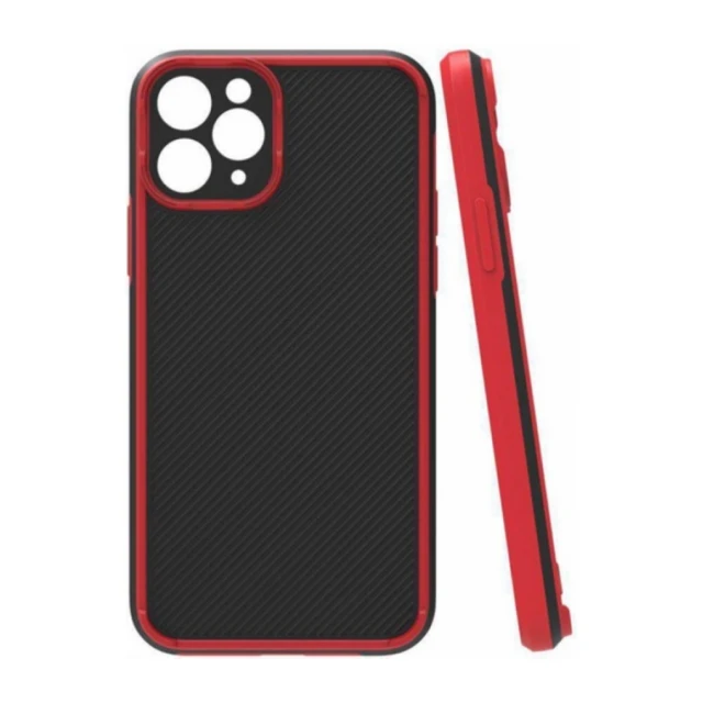 MCTR82-IPHONE XS Max * Futrola Textured Armor Silicone Red (79)