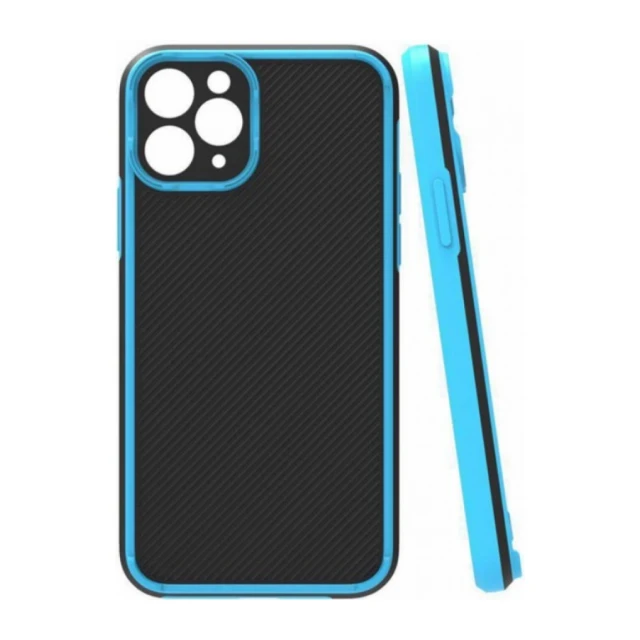 MCTR82-OnePlus Nord 2 * Textured Armor Silicone Blue (79)