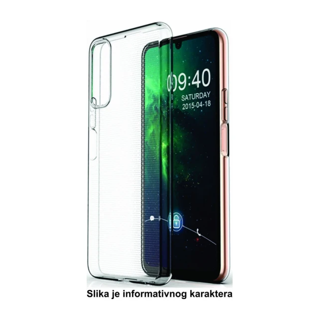 MCTT1-IPHONE 15 Pro Max / Ultra * Futrola UTP Ultra Tanki Protect silicone providna (109.)