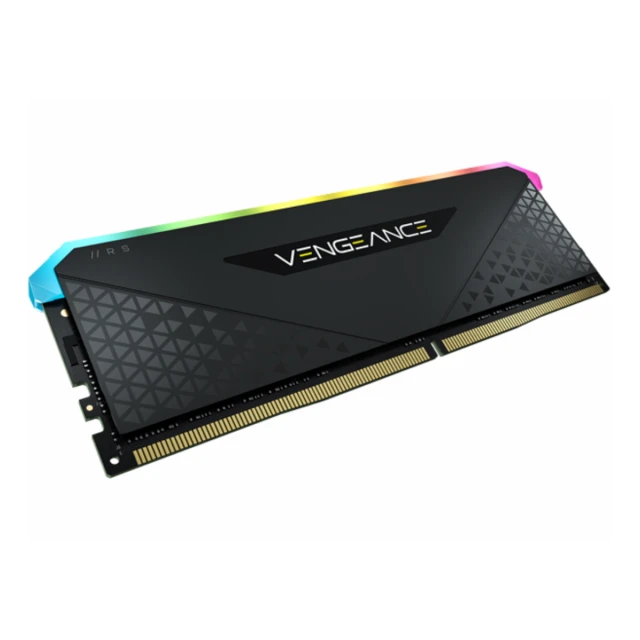 Memorija CORSAIR VENGEANCE 16GB(1x16GB)/DDR4/3200MHz/C16/1.35V/RGB/crna