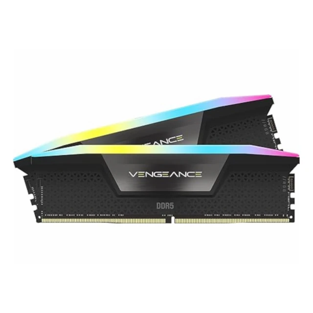 Memorija CORSAIR VENGEANCE 32GB(2x16GB)/DDR5/6000MHz/CL30/1.4V/RGB/crna