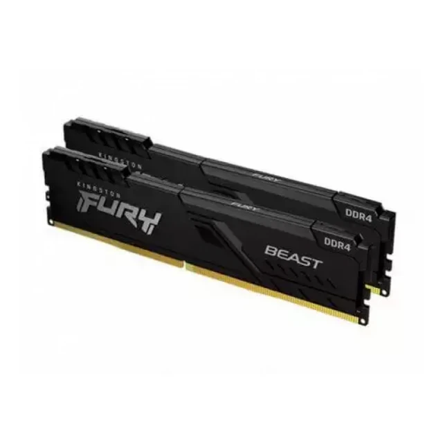 Memorija DDR4 16GB 3200MHz  Fury Beast RGB KF432C16BWAK2/16