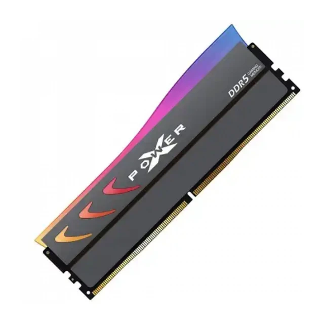 Memorija DDR5 16GB 6000MHz RGB SiliconPower SP016GXLWU60CFSK
