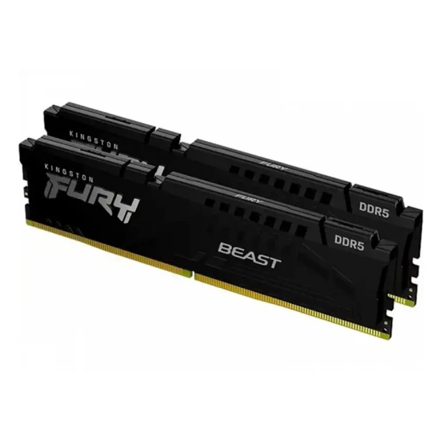 Memorija DDR5 32GB (2x16GB) 6000MHz Kingston Fury Beast KF560C36BBE2K2-32
