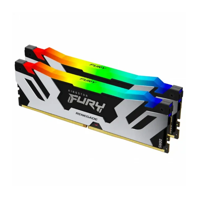 Memorija DDR5 96GB 6400MHz Kingston Fury Renegade RGB KF564C32RSAK2-96