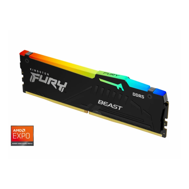 Memorija KINGSTON 16GB/DIMM/DDR5/5600MHz/CL36/FURY Beast RGB EXPO