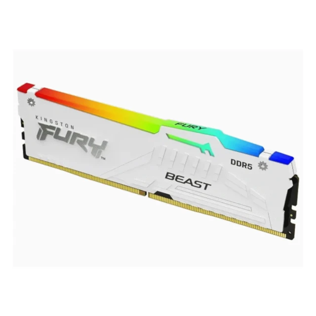 Memorija KINGSTON 16GB/DIMM/DDR5/5600MHz/CL40/FURY Beast/bela