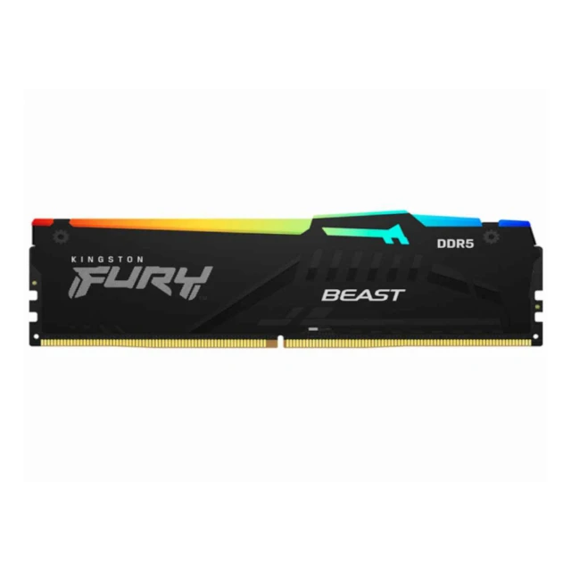 Memorija KINGSTON 32GB/DIMM/DDR5/6400MHz/CL32/FURY Beast RGB XMP