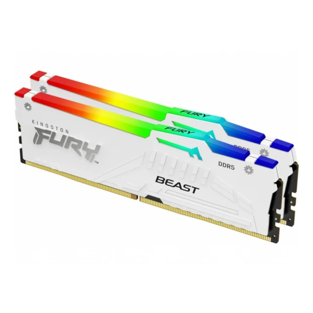 Memorija KINGSTON 64GB(2x32GB)/DIMM/DDR5/5600MHz/CL36/FURY Beast RGB EXPO