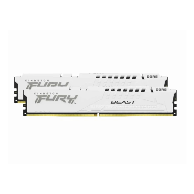 Memorija KINGSTON 64GB(2x32GB)/DIMM/DDR5/5200MHz/CL36/FURY Beast White EXPO