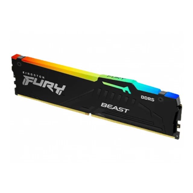 Memorija KINGSTON 8GB/DIMM/DDR5/6000MHz/CL40/FURY Beast RGB XMP