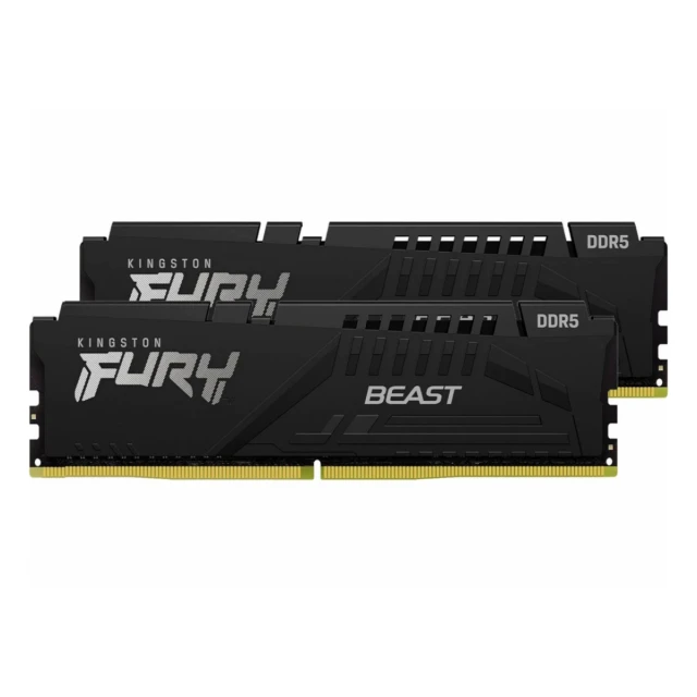 Memorija KINGSTON FURY BEAST KF552C40BBK2/64 64GB(2x32GB)/DIMM/DDR5/5200MT/s/crna