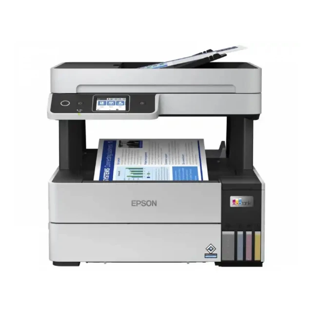 MFP Inkjet štampač Epson ECO Tank L6490 1.200dpix2.400dpi/23-37ppm/ADF/FAX/USB/WiFI/LAN/Ink 112