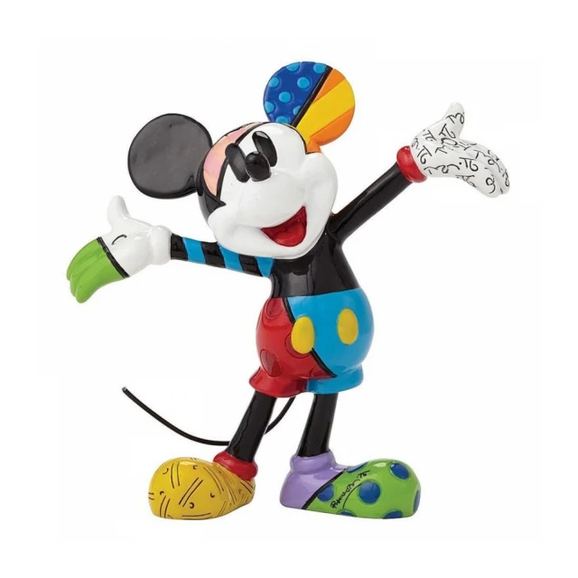 Mickey Mouse Mini Figurine Romero Britto