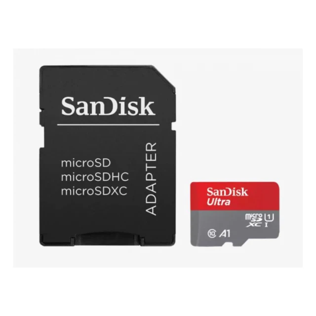 Micro SDXC SanDisk 64GB Ultra, SDSQUAB-064G-GN6MA sa adapterom