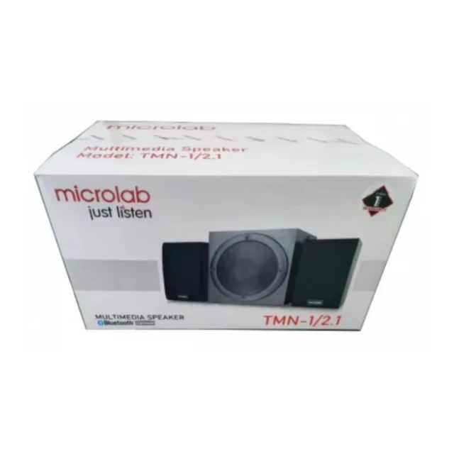 Microlab TMN-1/2.1 BT Aktivni drveni zvucnici 2.1 sistem 32W RMS (9W*2+14W) BLUETOOTH 3,5mm