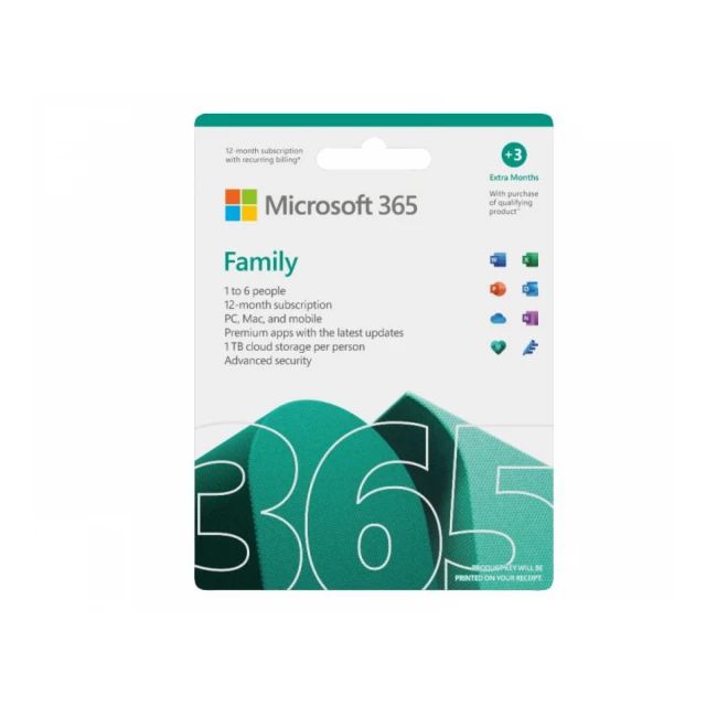 MICROSOFT Microsoft 365 Family  (6GQ-01890) 