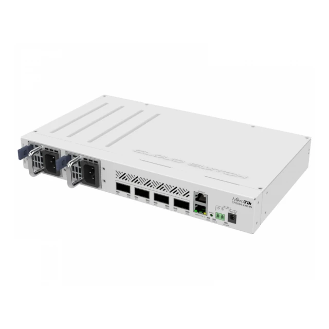 MIKROTIK (CRS504-4XQ-IN) CRS504, RouterOS L5, cloud router switch 