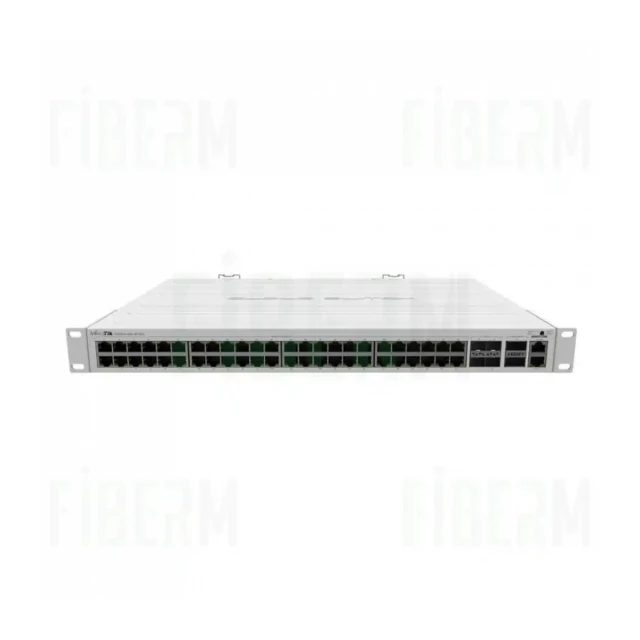 MikroTik svič CRS354-48G-4S+2Q+RM L3  upravljiv svič 48 x 1GbE RJ45 & 4x10GbE SFP+ & 2 x 40GbE QSFP