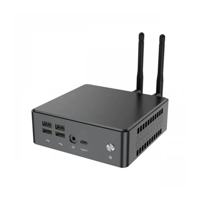 Mini PC Zeus MPI12 Intel i5-1235U 10C 4.4 GHz/DDR4 16GB/M.2 512GB/Win11Pro/LAN/Dual WiFi/BT/HDMI/DP
