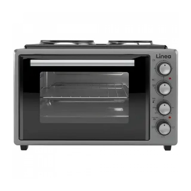 Mini šporet LINEA LMO35-0686 3400W sa 2 ringle i rernom