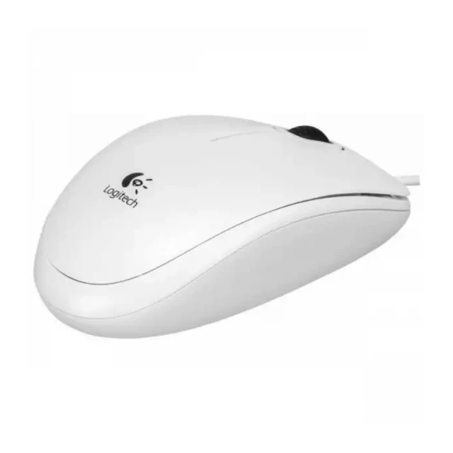 Miš Logitech B100 USB 800dpi, beli - optički