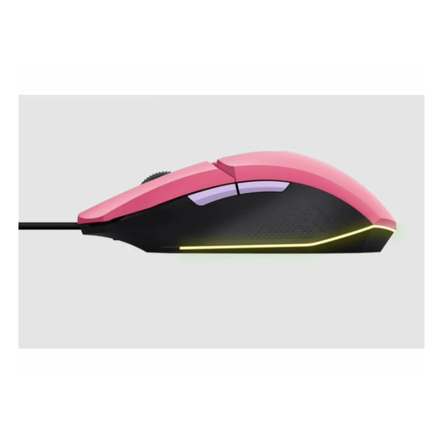 Miš TRUST GXT109P FELOX gaming/pink