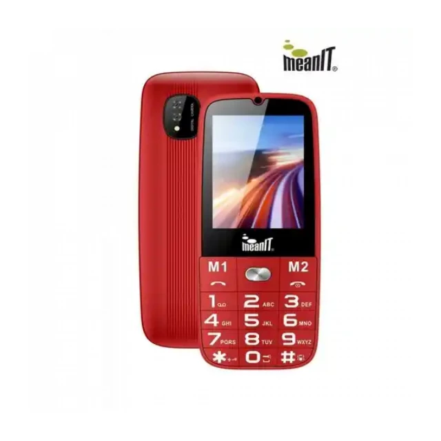 Mobilni telefon Meanit Senior 15 crveni