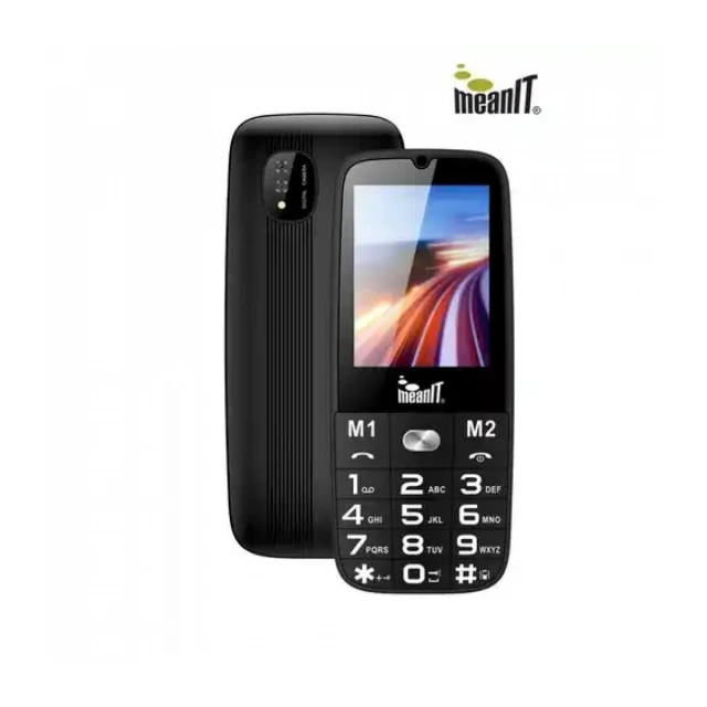 Mobilni telefon Meanit Senior 15 crni